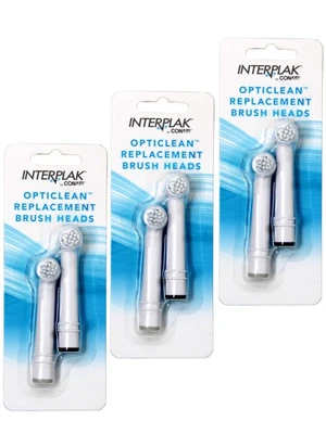 3 Pack - Interplak by Conair OptiClean Replacement Brush Heads, 2 EA - Image 1 of 2
