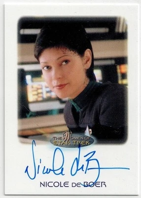 Women of Star Trek A&I - Nicole De Boer as Lieutenant Ezri Dax - Auto Card C - Image 1 of 2