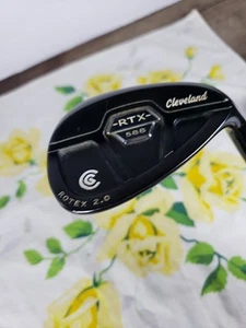 Cleveland 588 RTX 2.0 CB Black Satin Sand Wedge SW 56* Rotex Wedge Graphite RH - Picture 1 of 22