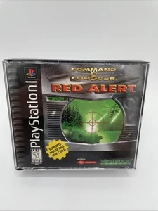 Command & Conquer Red Alert PS1 PlayStation 1 completo CIB + scheda di registrazione - Foto 1 di 11