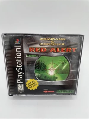 Command & Conquer Alarmstufe Rot PS1 Playstation 1 Komplett CIB + Registrierungskarte - Bild 1 von 4