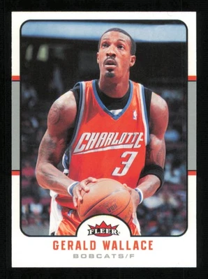 Bobcats de baloncesto Fleer #20 Gerald Wallace 2006-07 casi nuevo-como nuevo Foto 1 de 3