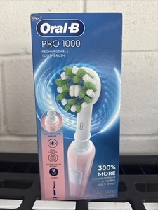 Oral-B Pro 1000 Wiederaufladbare Elektrische Zahnbürste - Pink - - Bild 1 von 15