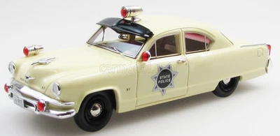 wonderful resin-modelcar 1/43 KAISER CAROLINA 2-DOORS SALOON  STATE POLICE 1953 - Image 1 of 2