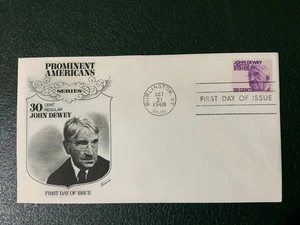 1968 #1291 30c John Dewey - Fleetwood FDC - Picture 1 of 1