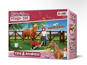 CRAZE 14134 Bibi & Tina Pflegeset Tina Amadeus Spielfiguren Spielzeug Pferde - Bild 1 von 4