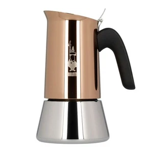 Cafetera Italiana Bialetti Cobre Acero Inoxidable 200 ml 4 Tazas - Imagen 1 de 1