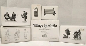 DEPT 56 Heritage Village Sammlung Zubehör 6 Stück - Weihnachtsfiguren #11 - Bild 1 von 7