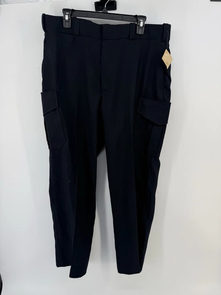 Flying Cross flex waist fechheimer cargo utility Pockets Navy 38 REG wool blend - Image 1 of 4