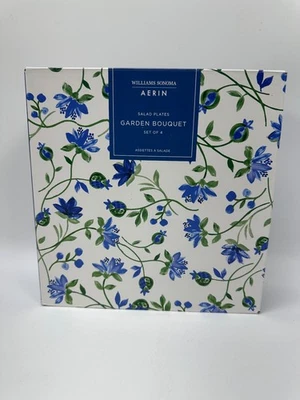 AERIN x Williams Sonoma Garden Bouquet Salad Plates, Set of 4 - Image 1 of 4