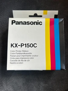 ORYGINALNA TAŚMA PANASONIC KX-P150C KX P2180 P2123 P2124 P3124 P3124 / 4-COLOR Ribbon - Zdjęcie 1 z 2