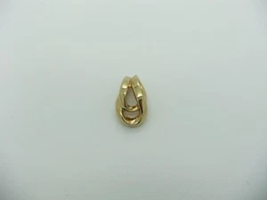 Vintage 14K Yellow Gold Lavalier Pendant Circa 1980's - Picture 1 of 1