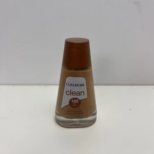 2 Covergirl Clean Liquid Foundation Normal Skin 165 Tawny 1 FLOZ~30ML NEW - Picture 1 of 2