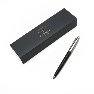 Parker Jotter Druck Kugelschreiber Edelstahl Kunststoff 1,0 mm mit Geschenkbox