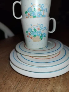 Vintage Chilton Kunststoff Kinder Spielen Spielzeug Geschirr Lot-Corning & Holly Hobby - Bild 1 von 13
