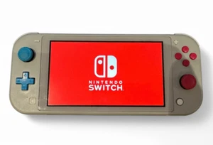 Nintendo Switch Lite Pokemon Zacian and Zamazenta Edition Console READ DESC - Picture 1 of 5