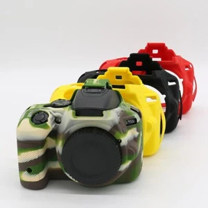 For Nikon D5500/D5600 Cameras Soft Silicone Body Cover Skin Protective Case - Picture 1 of 13