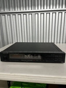 Vintage Onkyo T-4057 Tuner Quartz Synthesized AM FM schwarz - getestet funktioniert - Bild 1 von 5