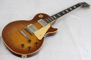 Gibson Les Paul Reissue Sunburst Made in USA 1985 Solid Body Electric Guitar - Picture 1 of 10