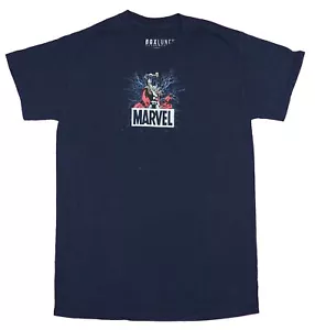 Thor Adult New T-Shirt - Comic Hero Calls Lightning or Logo Center Pic - Picture 1 of 1