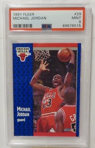 1991 Fleer Michael Jordan #29 Mint PSA 9 - Bild 1 von 2