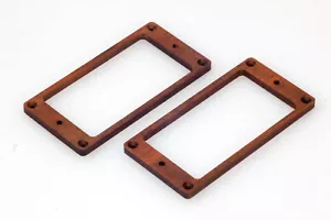 "Juego de pickupring de madera de granizo ""Madera de serpiente"" se adapta a guitarras de trémolo PRS© - Imagen 1 de 4