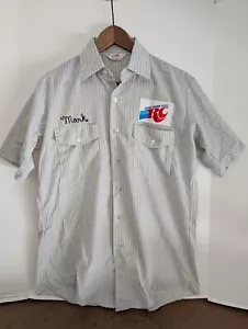 RC Cola Unitog Mens Work Shirt Sz L Large Streetwear Stitched Patch w/ Name - Picture 1 of 8