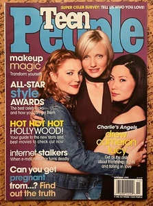 Drew Barrymore Cameron Diaz Lucy Liu Charlie's Angels Teen People Nov 2000 - Foto 1 di 1