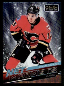 2018-19 O-Pee-Chee Platinum Net Magnets #NM7 Johnny Gaudreau - Picture 1 of 2