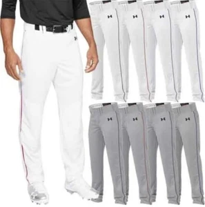 New Under armour Baseball Pants NEXT Open Bottom Braided Baseball Pant - Picture 1 of 6