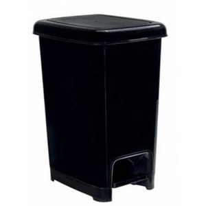 Pattumiera a Pedale Nera 10 LT Slim 20x26 h34 cm - Foto 1 di 1