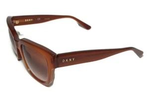 NUEVAS GAFAS DE SOL DKNY Donna Karan New York Grandient naranja DY4145 + estuche - Imagen 1 de 5
