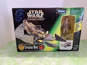 Star Wars Universo Expandido Speeder Bicicleta y Piloto Figura Kenner 1997 Nuevo en Caja - Imagen 1 de 2