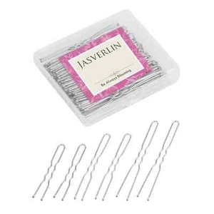 U Shaped Hair Pin U Bobby Pins Silver Bun pins Hair Clips Bunheads Hairpins f... - Picture 1 of 1