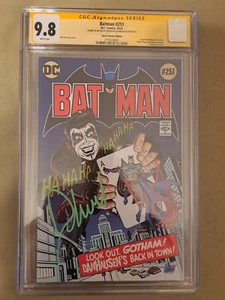 Batman Convention Comic Reprints #251 SS CGC 9.8 Signed & Sketch By Danhausen - Bild 1 von 1
