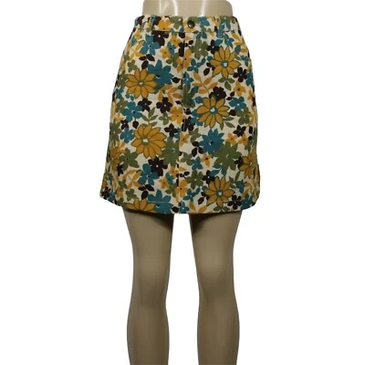 MAXMARA WEEK Falda Lino Lino Floral Mini Max Mara 4 Foto 1 de 4