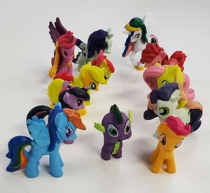 My little Pony Mini Figuren Konvolut 12 verschiedene Mini Ponys - Bild 1 von 12