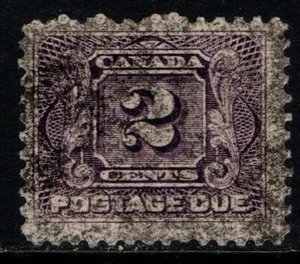 Canada 1906 1928 2c Postage Due SGD3 Sc J2 Used - Bild 1 von 1