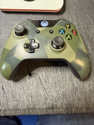 Controlador Microsoft Xbox One Inalámbrico Camuflaje Modelo 1537 Piezas OEM Foto 1 de 4