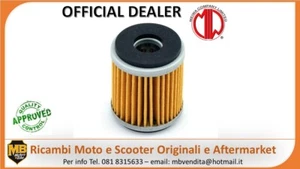 FILTRO OLIO YAMAHA XMAX X MAX 300 2017 2018 2019 2020 2021 TIPO ORIGINALE MEIWA - Foto 1 di 2