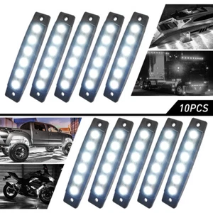 White LED Rock Light For Jeep Offroad Car Truck ATV Boat Underbody Waterproof 10 - Picture 1 of 12