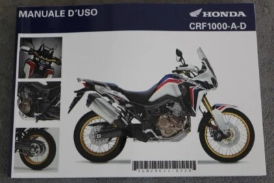 Honda CRF 1000 A-D MANUALE D´USO "2017" Betriebsanleitung in Italienisch - Bild 1 von 2