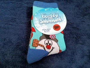 New Frosty the Snowman Children's Socks, Shoe Size 9-2.5, with tags - Picture 1 of 1