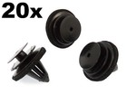 20x Plastic Trim Clips for Door Cards, Fascia & Trim Covers- Fit Various Nissan