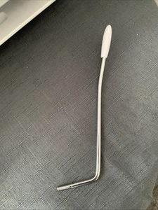 Tremolo Arm Whammy Bar Strat Guitar Nickel 6mm Thread White Tip Trem Silver - Picture 1 of 7
