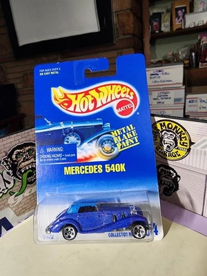 👓Hot Wheels 1996 #164🔥Mercedes-Benz 540K Pink Glitter⭐5-DOT⚡NO Country on Base - Image 1 of 4