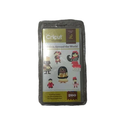 Cricut Art Cartridge 儿童世界各地全新密封 2001437 Lite 全新带标签制造商 — 第 1/4 张图片