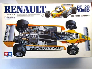 Tamiya 1:12 Vintage Renault RE20 Turbo F1 Model Kit Arnoux/Jabouille 12026**4000 - Picture 1 of 14