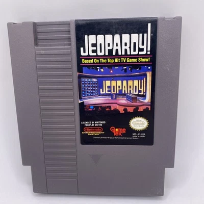 Jeopardy! (Nintendo Entertainment System) Genuine Authentic NES Game Tek - Image 1 of 4