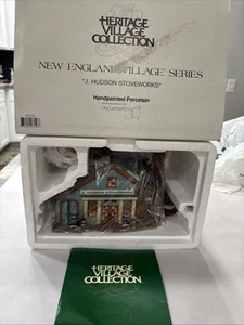 Dept 56 J.Hudson Stoveworks 56574 NIB Retired New England Village New - Picture 1 of 5